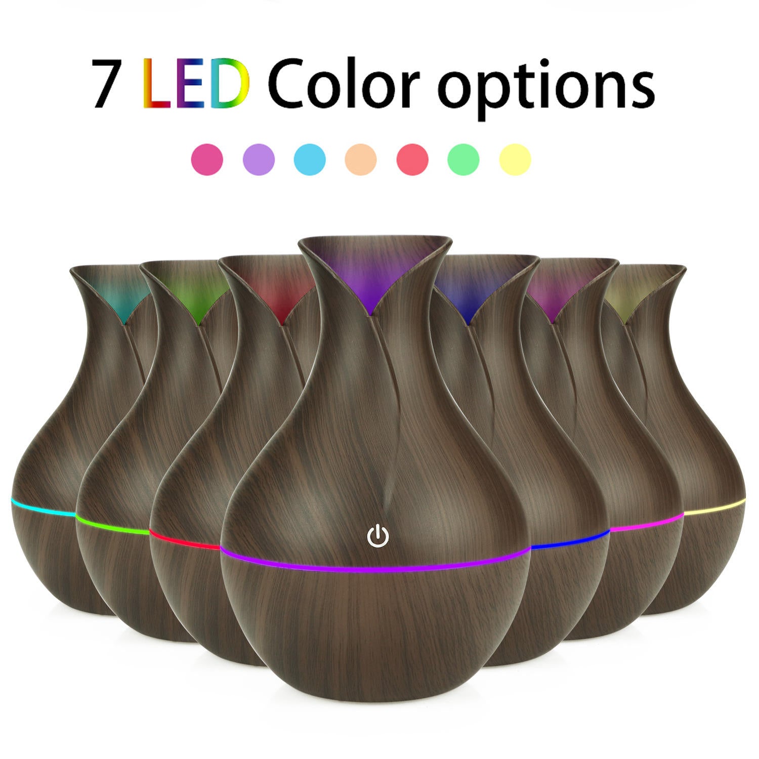Wood Humidifiers Aroma Diffuser Usb Mini Air Perfume Diffuser Electric Fragrance Essential Oil Diffuser for Home