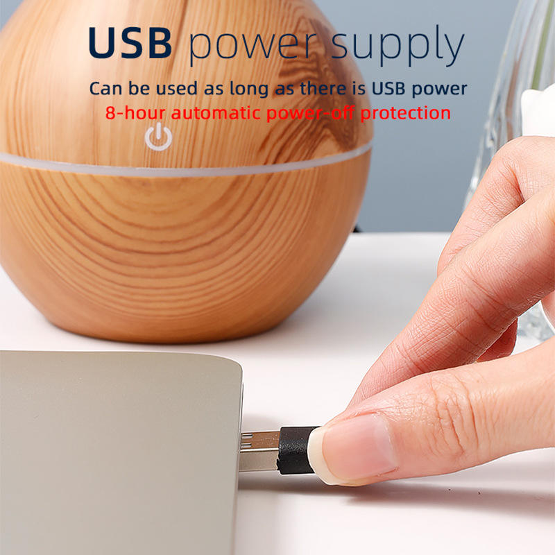 Wood Humidifiers Aroma Diffuser Usb Mini Air Perfume Diffuser Electric Fragrance Essential Oil Diffuser for Home