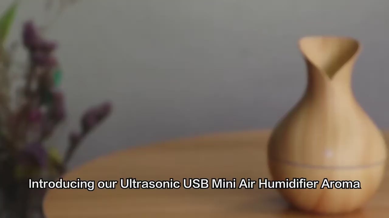 Wood Humidifiers Aroma Diffuser Usb Mini Air Perfume Diffuser Electric Fragrance Essential Oil Diffuser for Home